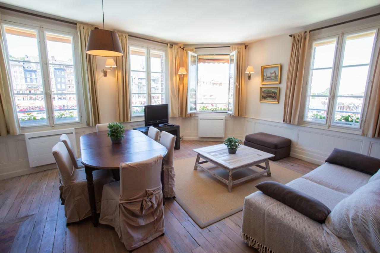 Appartement Vieux Bassin Honfleur Exterior foto